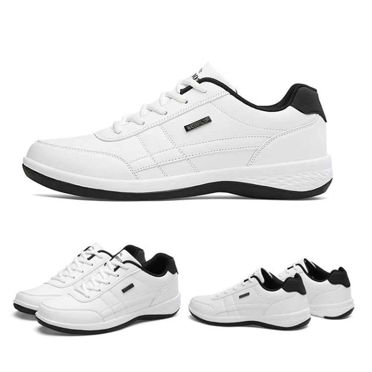 Scarpe casual da uomo in pelle Sneakers da uomo traspiranti per il tempo libero Scarpe da uomo all-match, 38, 39, 40, 41, 42, 43, 44, 45