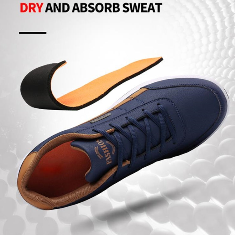 Scarpe casual da uomo in pelle Sneakers da uomo traspiranti per il tempo libero Scarpe da uomo all-match, 38, 39, 40, 41, 42, 43, 44, 45