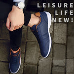 Scarpe casual da uomo in pelle Sneakers da uomo traspiranti per il tempo libero Scarpe da uomo all-match, 38, 39, 40, 41, 42, 43, 44, 45