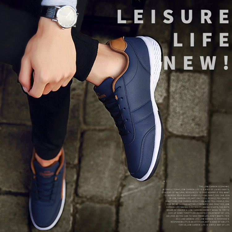 Scarpe casual da uomo in pelle Sneakers da uomo traspiranti per il tempo libero Scarpe da uomo all-match, 38, 39, 40, 41, 42, 43, 44, 45