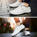 Scarpe casual da uomo in pelle Sneakers da uomo traspiranti per il tempo libero Scarpe da uomo all-match, 38, 39, 40, 41, 42, 43, 44, 45