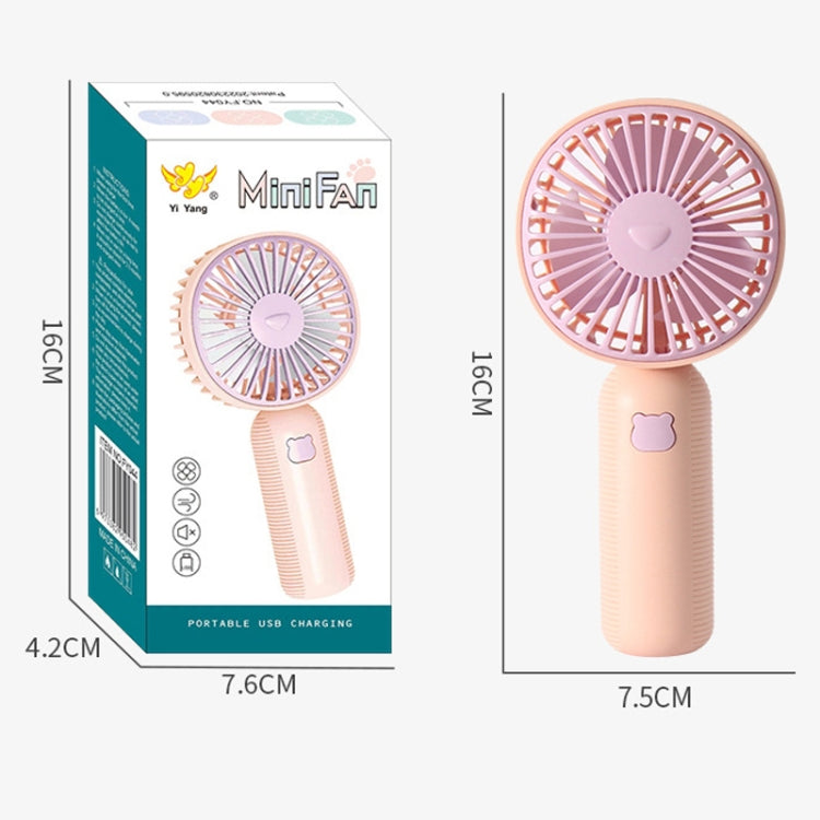 Ventilatore elettrico portatile da tavolo con ricarica USB