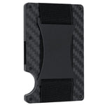Porta carte di credito Portafogli RFID Blocking Slim Metal Card Clip, Black, Grey, Royal Blue, Army Green, Dark Green, Coffee, Fluorescent Green, Carbon Fiber Pattern, Real Carbon Fiber (Light), Real Carbon Fiber (Matte), Red, Blue, Orange, Rainbow    ...