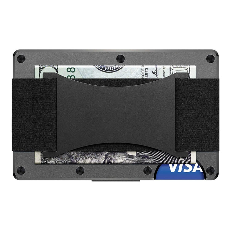 Porta carte di credito Portafogli RFID Blocking Slim Metal Card Clip, Black, Grey, Royal Blue, Army Green, Dark Green, Coffee, Fluorescent Green, Carbon Fiber Pattern, Real Carbon Fiber (Light), Real Carbon Fiber (Matte), Red, Blue, Orange, Rainbow    ...