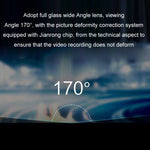 3 Lens Video HD 1080P Registratore di guida multilingue, F10