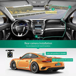 3 Lens Video HD 1080P Registratore di guida multilingue, F10