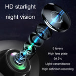 3 Lens Video HD 1080P Registratore di guida multilingue, F10