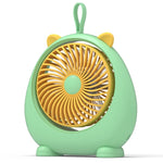 Ventilatore elettrico da tavolo portatile con batteria ricaricabi