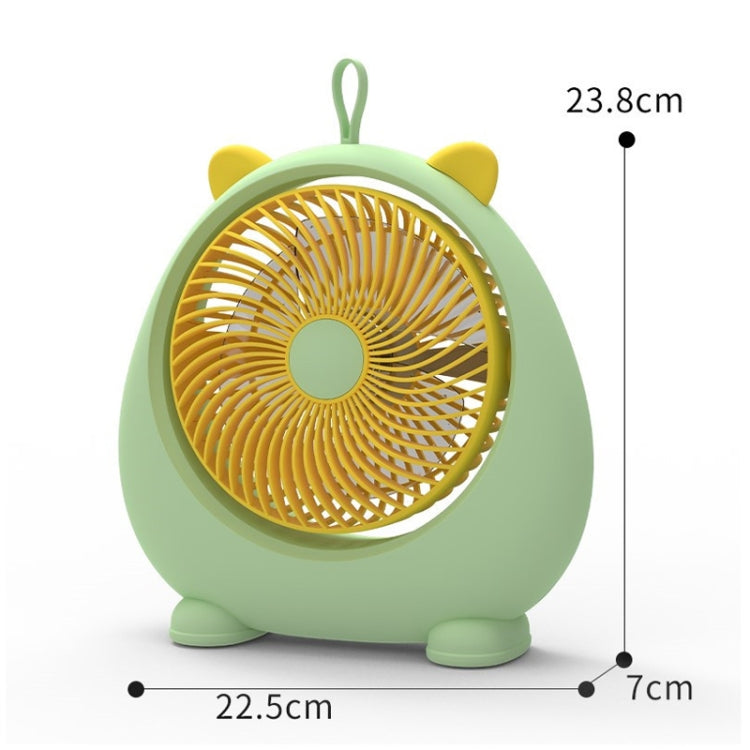 Ventilatore elettrico da tavolo portatile con batteria ricaricabi