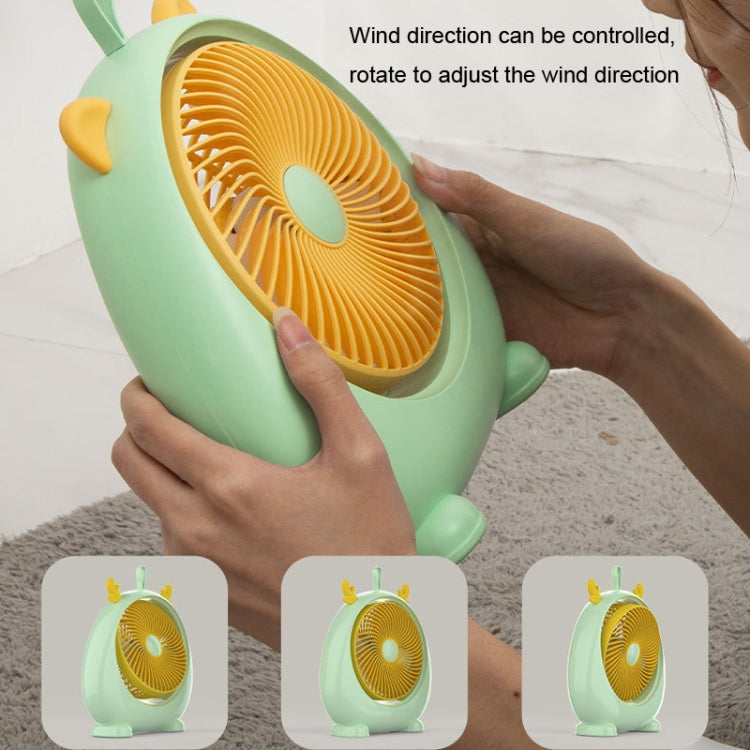 Ventilatore elettrico da tavolo portatile con batteria ricaricabi