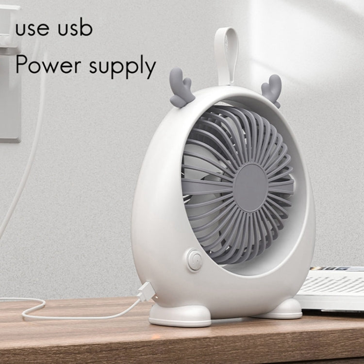 Ventilatore elettrico da tavolo portatile con batteria ricaricabi