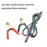 1.5m 12V/24V Batteria generale Rosso Nero Crocodile Wire Clip LED Power Clip Cable, 1.5m