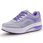 Primavera e autunno Scarpe sportive da donna con fondo spesso Scarpe a dondolo Scarpe da muffin, 35, 36, 37, 38, 39, 40