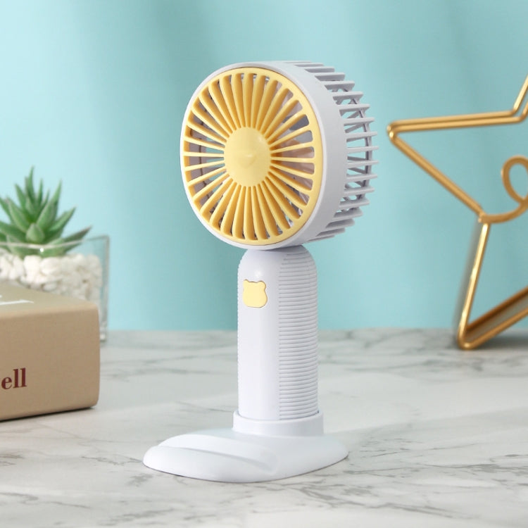 Ventilatore portatile mini ricaricabile con base multifunzione
