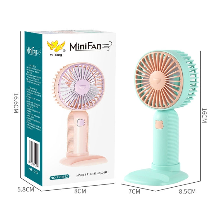 Ventilatore portatile mini ricaricabile con base multifunzione