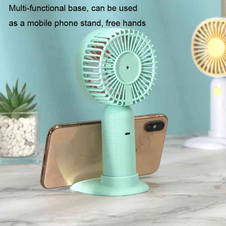 Ventilatore portatile mini ricaricabile con base multifunzione