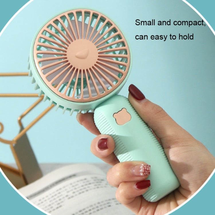 Ventilatore portatile mini ricaricabile con base multifunzione