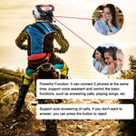 Auricolare Bluetooth impermeabile per casco da motociclista KUQIBAO con schermo