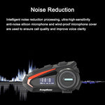 Auricolare Bluetooth impermeabile per casco da motociclista KUQIBAO con schermo