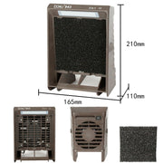 Baku BA-943 Purificatore di fumi di saldatura con luce LED 30W Aspiratore di fumi di saldatura per saldatore
