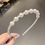 Accessori per capelli versatili retrò con fascia per capelli Sweet Pearl 2 pezzi, 1A, 2B, 3C, 4, 5, 6, 7, 8, 9, 10, 11, 12, 13, 14, 15, 16, 17, 18, 19, 20