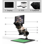 Microscopio elettronico binoculare BAKU BA-011 7-50X