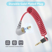 Cavo per microfono lavalier wireless, For BOYA / RODE SC7 TRS to TRRS, For BOYA / RODE SC2 TRS to TRS