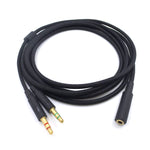 Per cavo audio Kingston Skyline Alpha Cloud II da 3,5 mm 2 in 1, ZS0174 Black