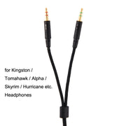 Per cavo audio Kingston Skyline Alpha Cloud II da 3,5 mm 2 in 1, ZS0174 Black