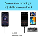 Cavo audio 3,5 mm per registrazione e chiamate smartphone