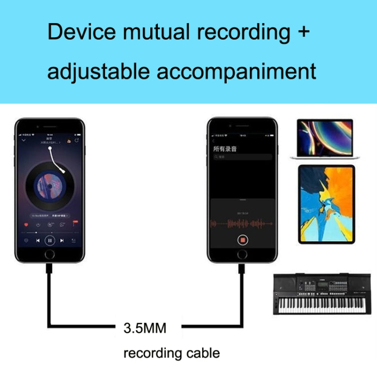 Cavo audio 3,5 mm per registrazione e chiamate smartphone