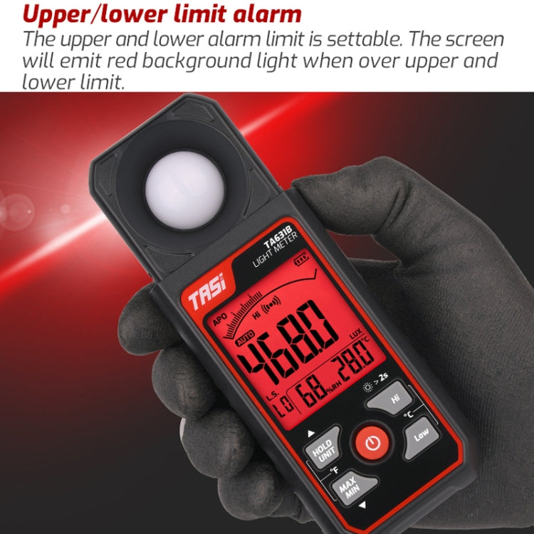 Illuminating Meter Bright Test Instrument Luminosità Misuratore di luce, TA631B