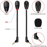 Per cuffie da gioco Kingston / Flight S / Sky Arrow S Cuffie con microfono a cancellazione di rumore con microfono leggero, ZS0215