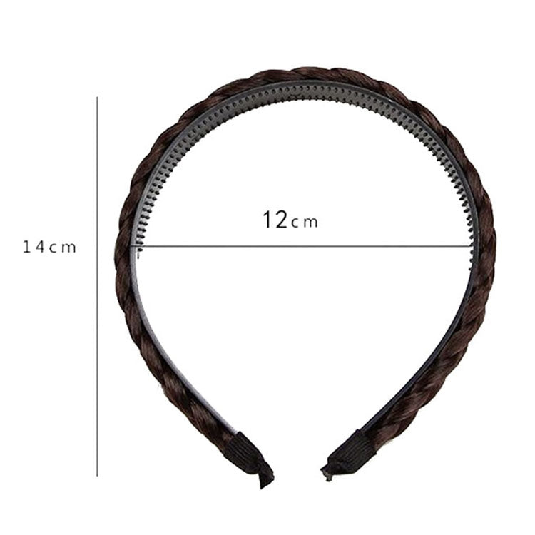 Accessori per capelli antiscivolo per parrucche intrecciate a tesa larga da 2 pezzi, 1cm-Natural Black, 1cm-Light Brown, 1cm-Deep Brown, 1.5cm-Natural Black, 1.5cm-Light Brown, 1.5cm-Deep Brown, 1.8cm-Natural Black, 1.8cm-Light Brown, 1.8cm-Deep Brown ...