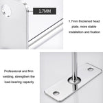 Ganci per gioielli con display a parete per unghie spessi 10 pezzi 4 mm Gancio a filo singolo, 5cm, 10cm, 15cm, 20cm, 25cm