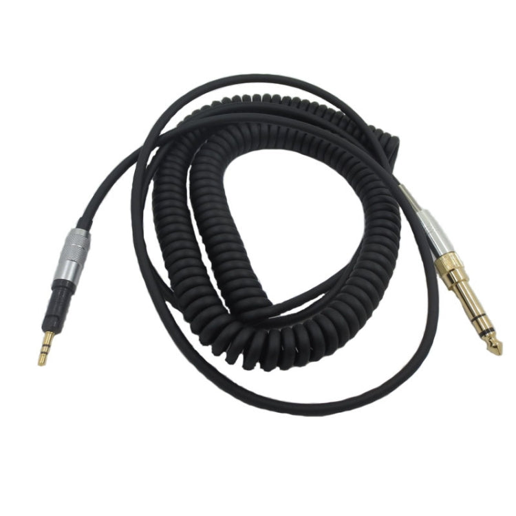 Per ATH-M50X / M40X / M70X Cavo audio per cuffie a molla AUX Testa da 2,5 mm, ZS0246