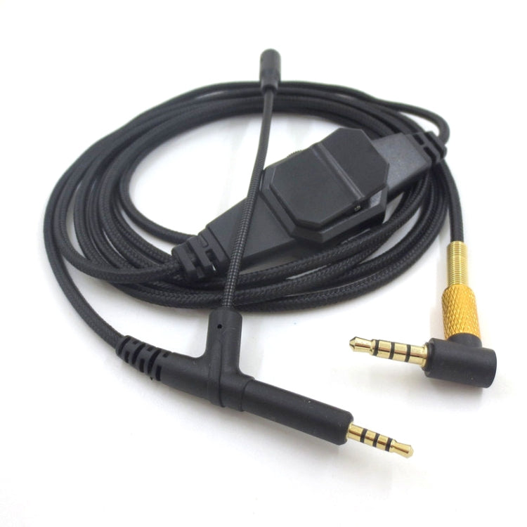 Per cavo audio per cuffie da gioco BOSE 700 / QC25 / QC35 / OE2 da 3,5 mm a 2,5 mm, ZS0213 Black