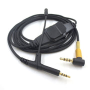 Per cavo audio per cuffie da gioco BOSE 700 / QC25 / QC35 / OE2 da 3,5 mm a 2,5 mm, ZS0213 Black
