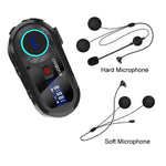 Auricolare Bluetooth impermeabile per casco da motociclista KUQIBAO con schermo