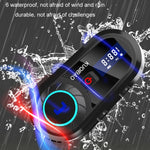 Auricolare Bluetooth impermeabile per casco da motociclista KUQIBAO con schermo