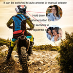 Auricolare Bluetooth impermeabile per casco da motociclista KUQIBAO con schermo