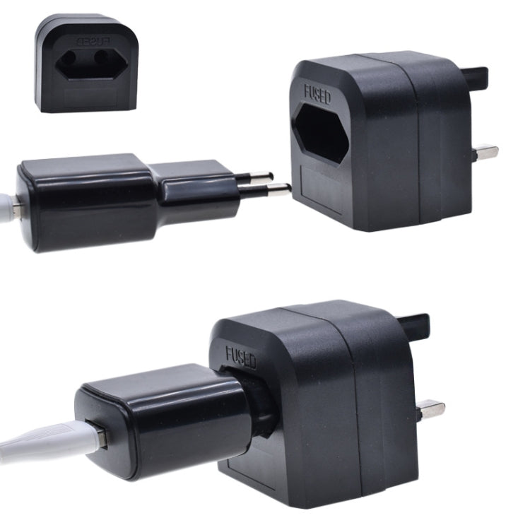 Spina UE da 250 V a spina UK con spina di conversione fusibile, EU Plug To UK Plug