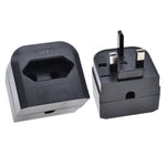 Adattatore spina UE a UK 13A 250V con fusibile