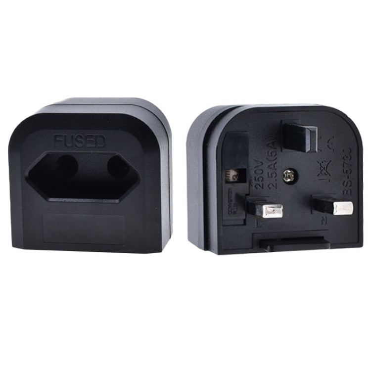 Adattatore spina UE a UK 13A 250V con fusibile