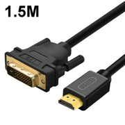 VEGGIEG Cavo convertitore da HDMI a DVI Computer TV HD Monitor può essere intercambiabile, 1m, 1.5m, 2m, 3m, 5m, 8m, 10m, 12m, 15m