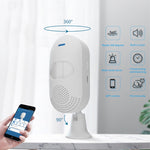 TUYA APP Controllo Wireless PIR Sensore di movimento Allarme Rilevatore di movimento WiFi, Tuya  WiFi