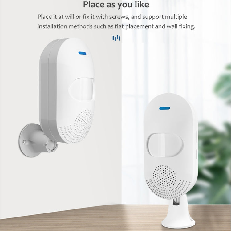 TUYA APP Controllo Wireless PIR Sensore di movimento Allarme Rilevatore di movimento WiFi, Tuya  WiFi