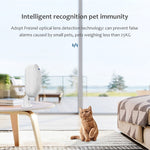 TUYA APP Controllo Wireless PIR Sensore di movimento Allarme Rilevatore di movimento WiFi, Tuya  WiFi