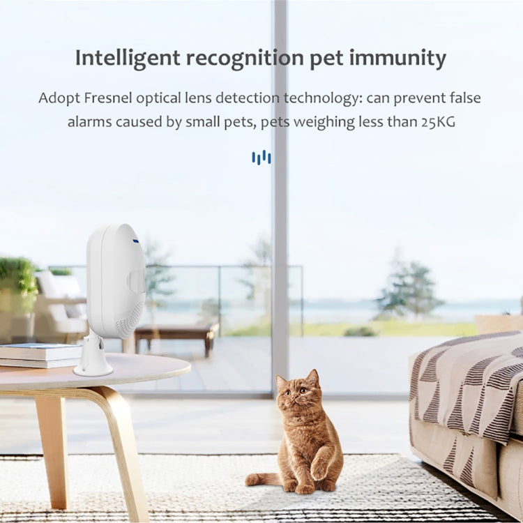 TUYA APP Controllo Wireless PIR Sensore di movimento Allarme Rilevatore di movimento WiFi, Tuya  WiFi