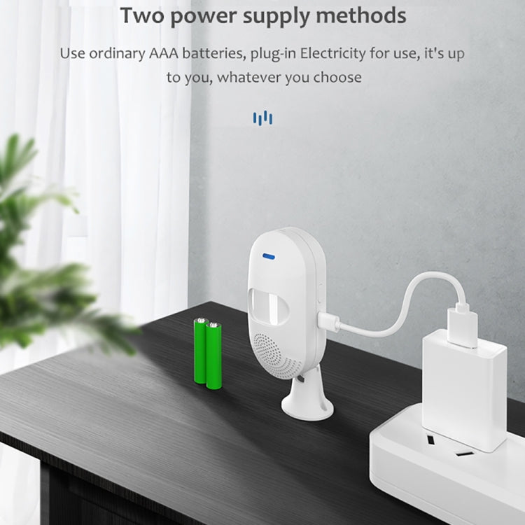TUYA APP Controllo Wireless PIR Sensore di movimento Allarme Rilevatore di movimento WiFi, Tuya  WiFi